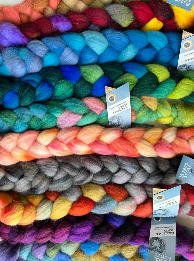handmaiden-corriedale-sliver-braids-fibre-50g-169595 image 1