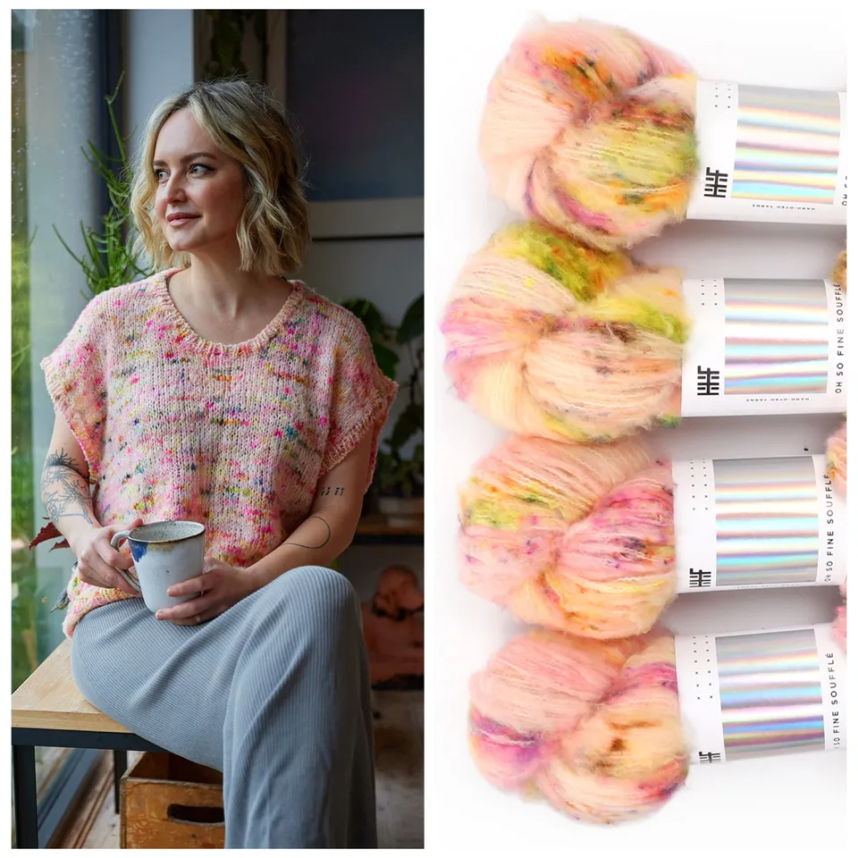 hedgehog-fibres-souffl-tee-set-peony-laine-tee-2-cheveaux image 1