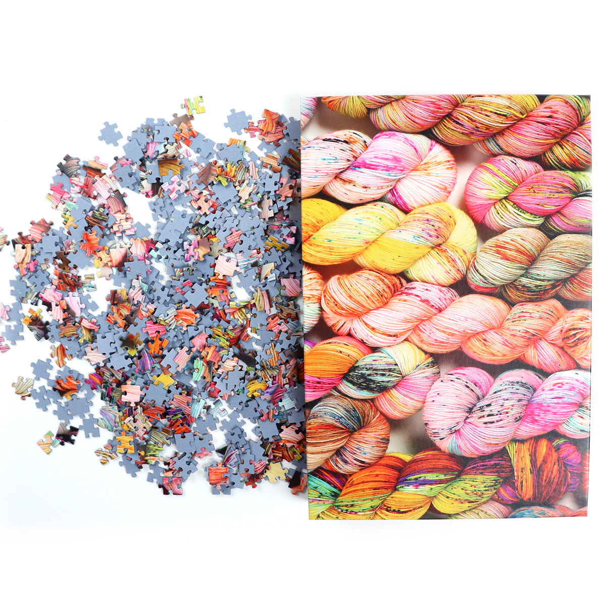hedgehog-fibres-skein-puzzle-1000-pi-ces-cheveaux-mouchet-s image 1