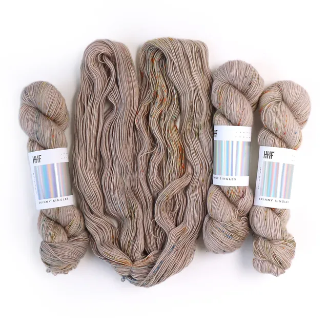 hedgehog-fibres-skinny-singles-pet-rock-laine-fingering-100g image 1