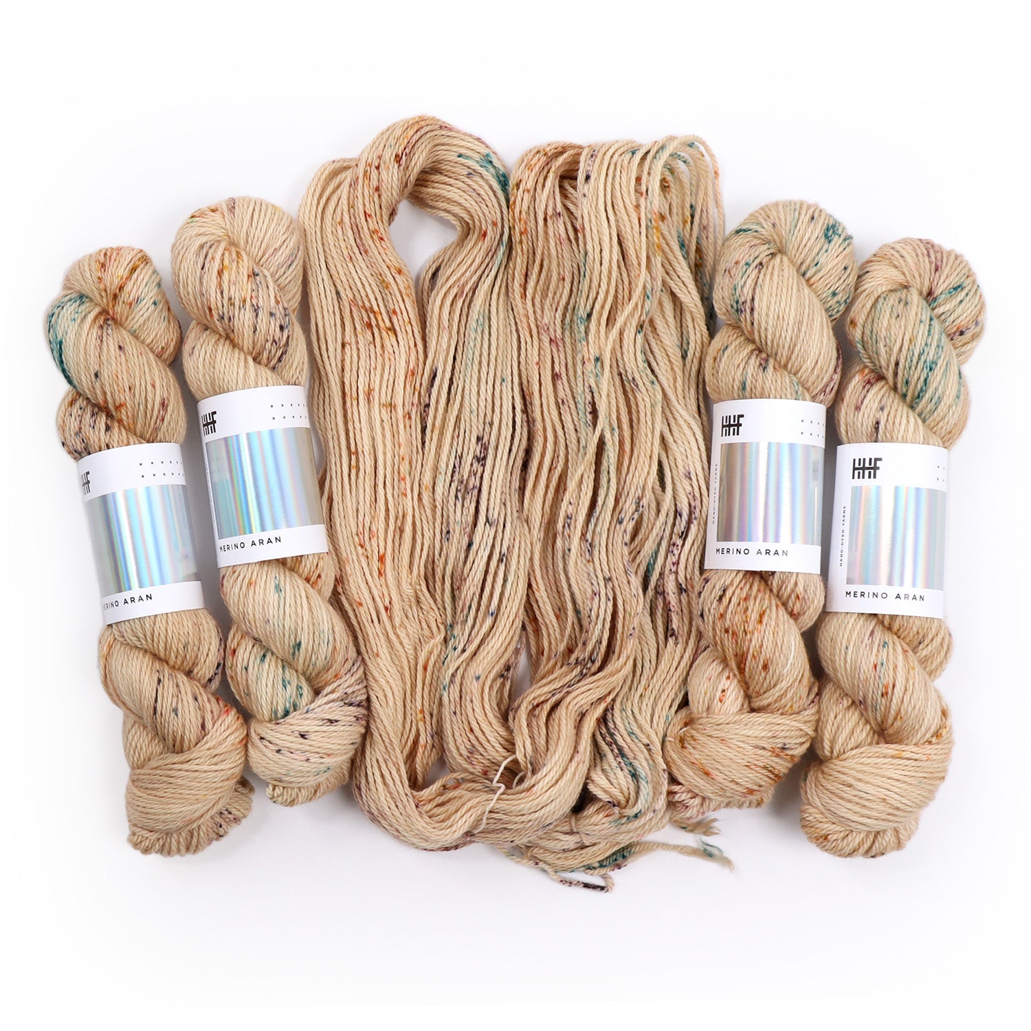 hedgehog-fibres-merino-aran-cereal-laine-aran-100g image 1