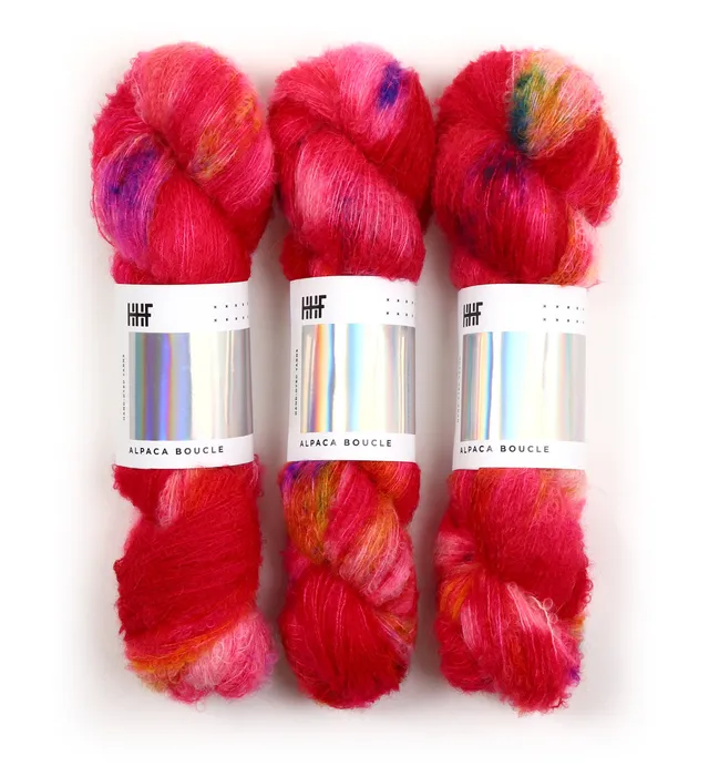 hedgehog-fibres-alpaca-boucle-laine-crush-100g-alpaga image 1