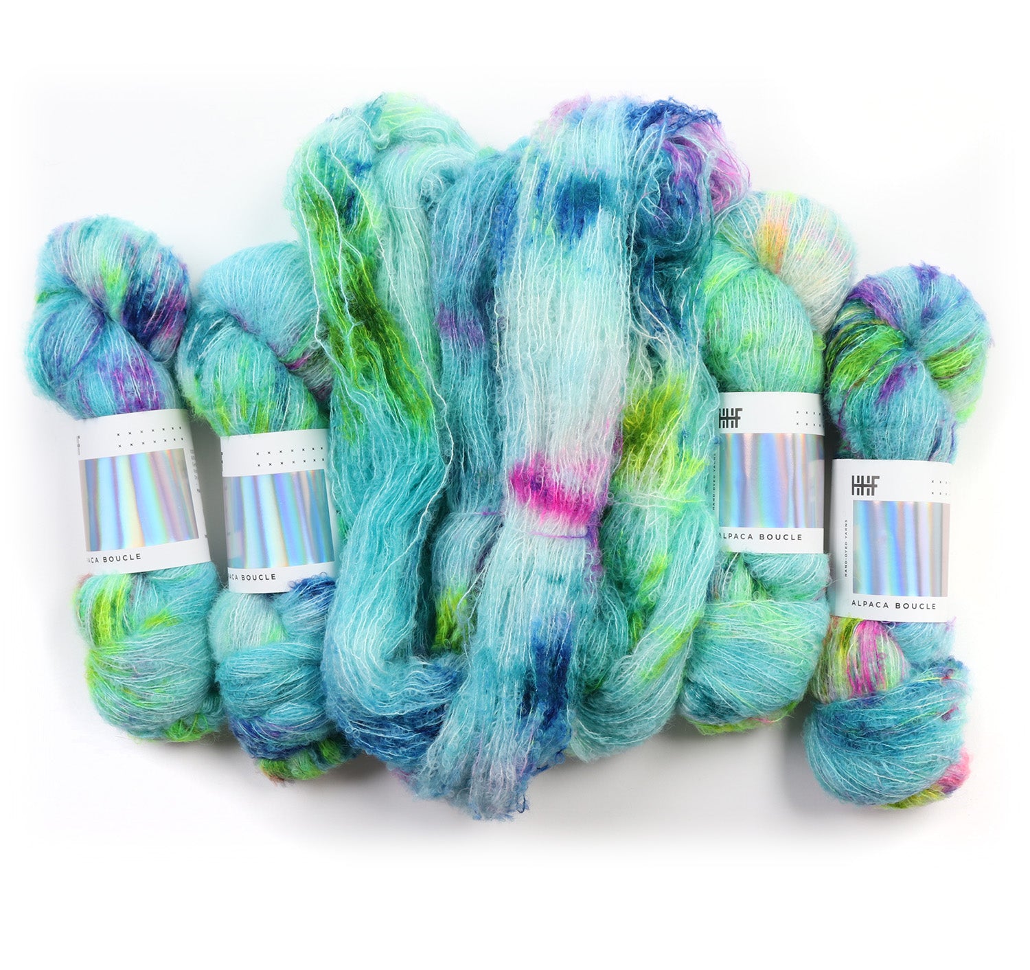 hedgehog-fibres-custom-dye-blue-lobster-fil-sur-commande image 6