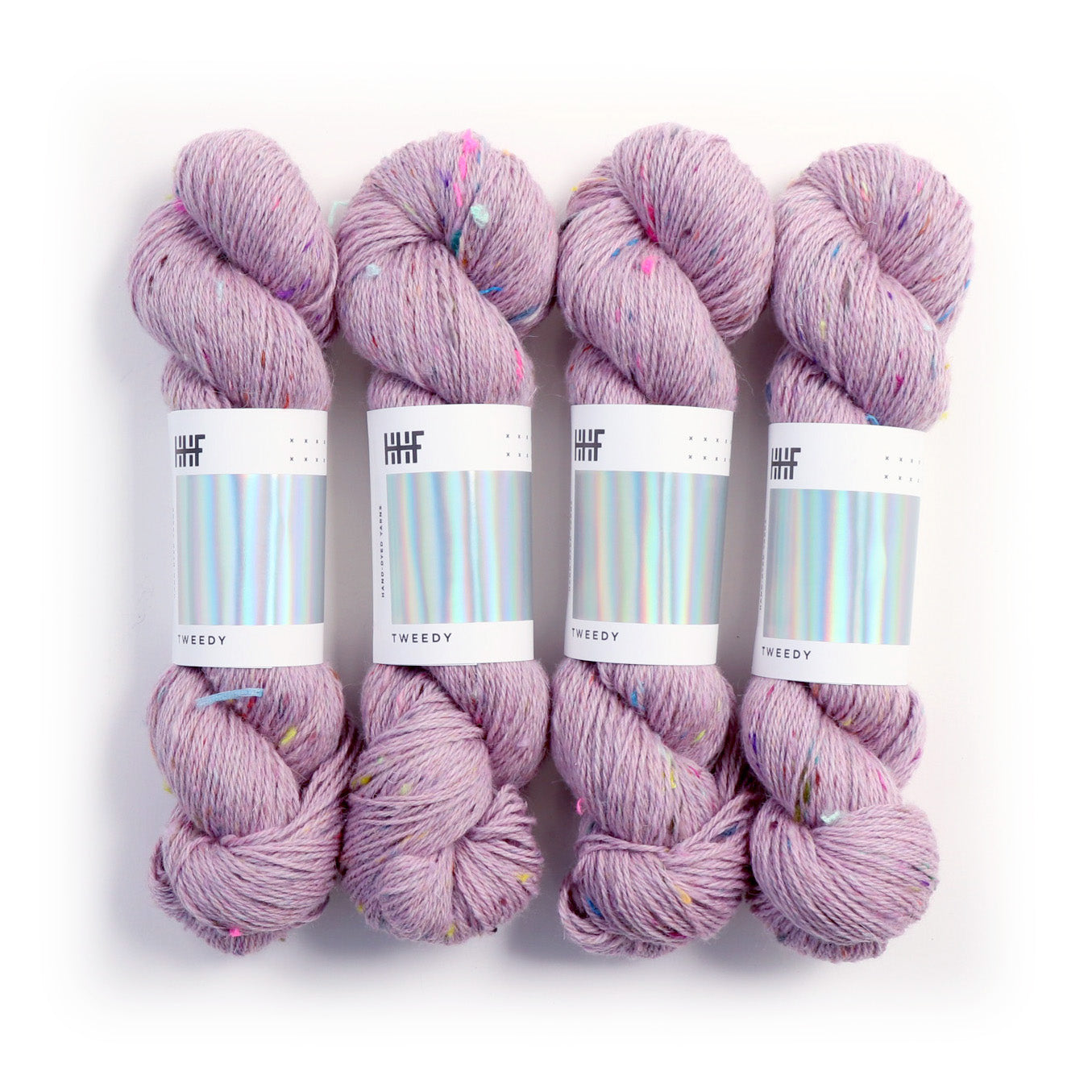 hedgehog-fibres-tweedy-fil-lullaby-100g-lavande-recycl image 3