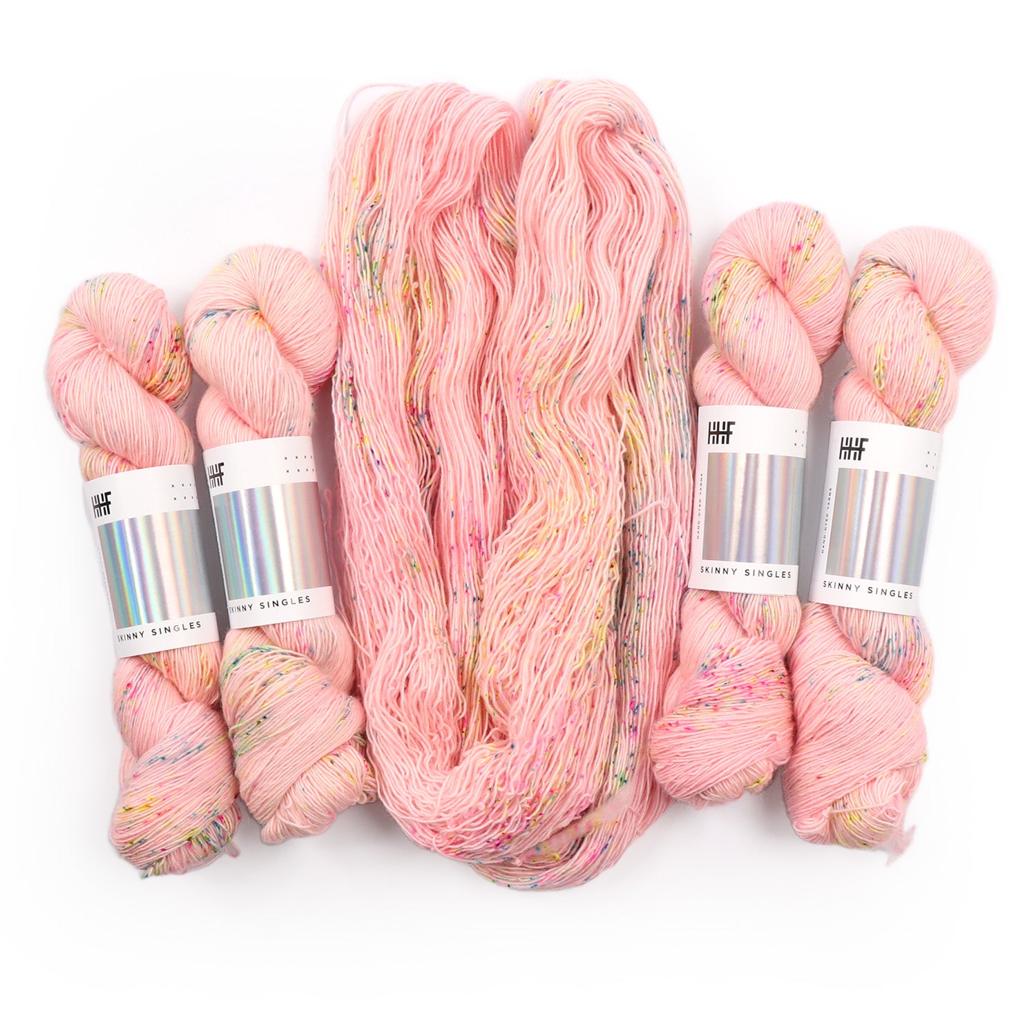 hedgehog-fibres-custom-dye-order-kiss-kiss-fil-kidsilk-lace-rose image 8