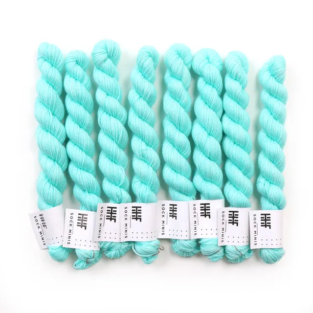 hedgehog-fibres-sock-minis-minty-laine-chaussette-20g-80m image 1