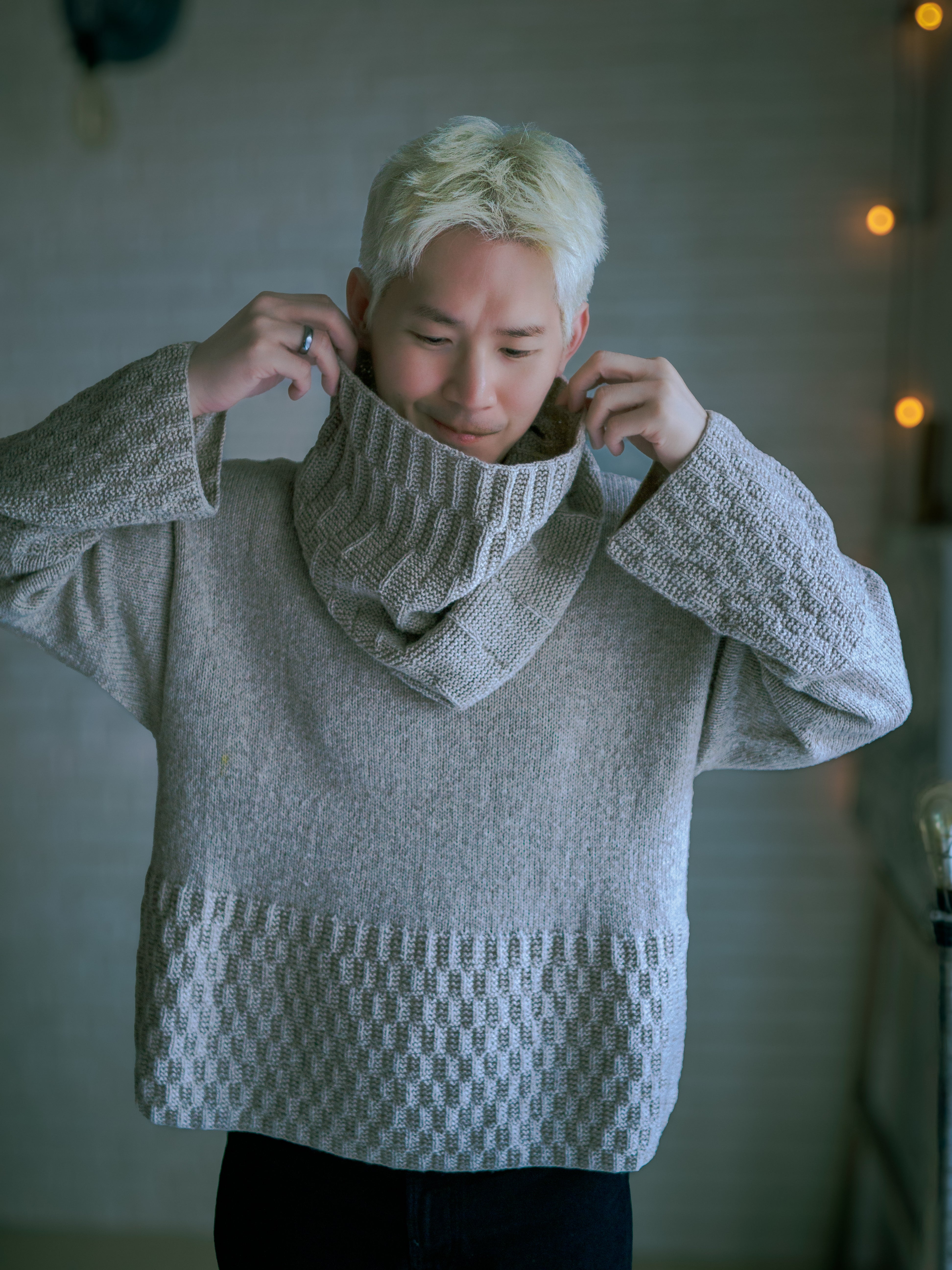 ito-kesshou-cowl-patron-snood-origami-cachemire image 2