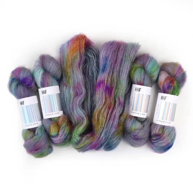 hedgehog-fibres-kidsilk-lace-potluck-3709-fil-dentelle-50g image 1