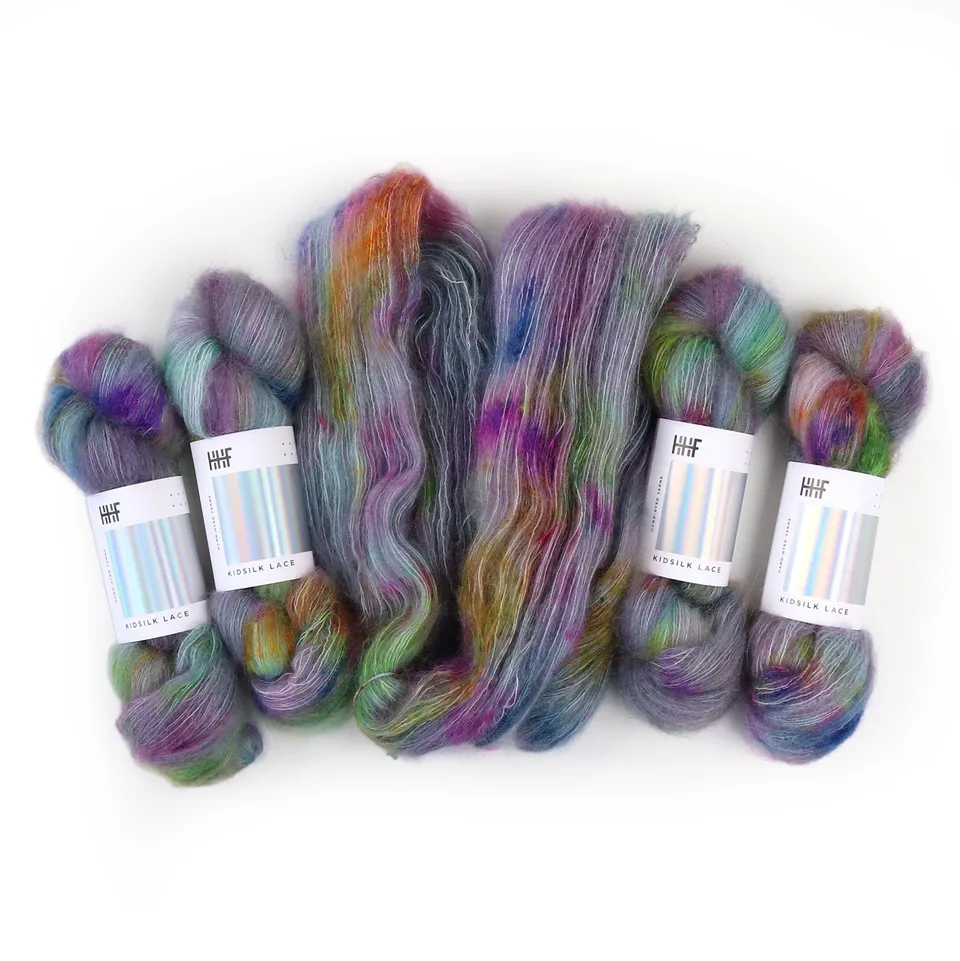 hedgehog-fibres-kidsilk-lace-potluck-3709-fil-dentelle-50g image 1