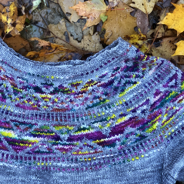 handmaiden-knitting-kits-bfl-yoke-sweater-kit-pull image 3