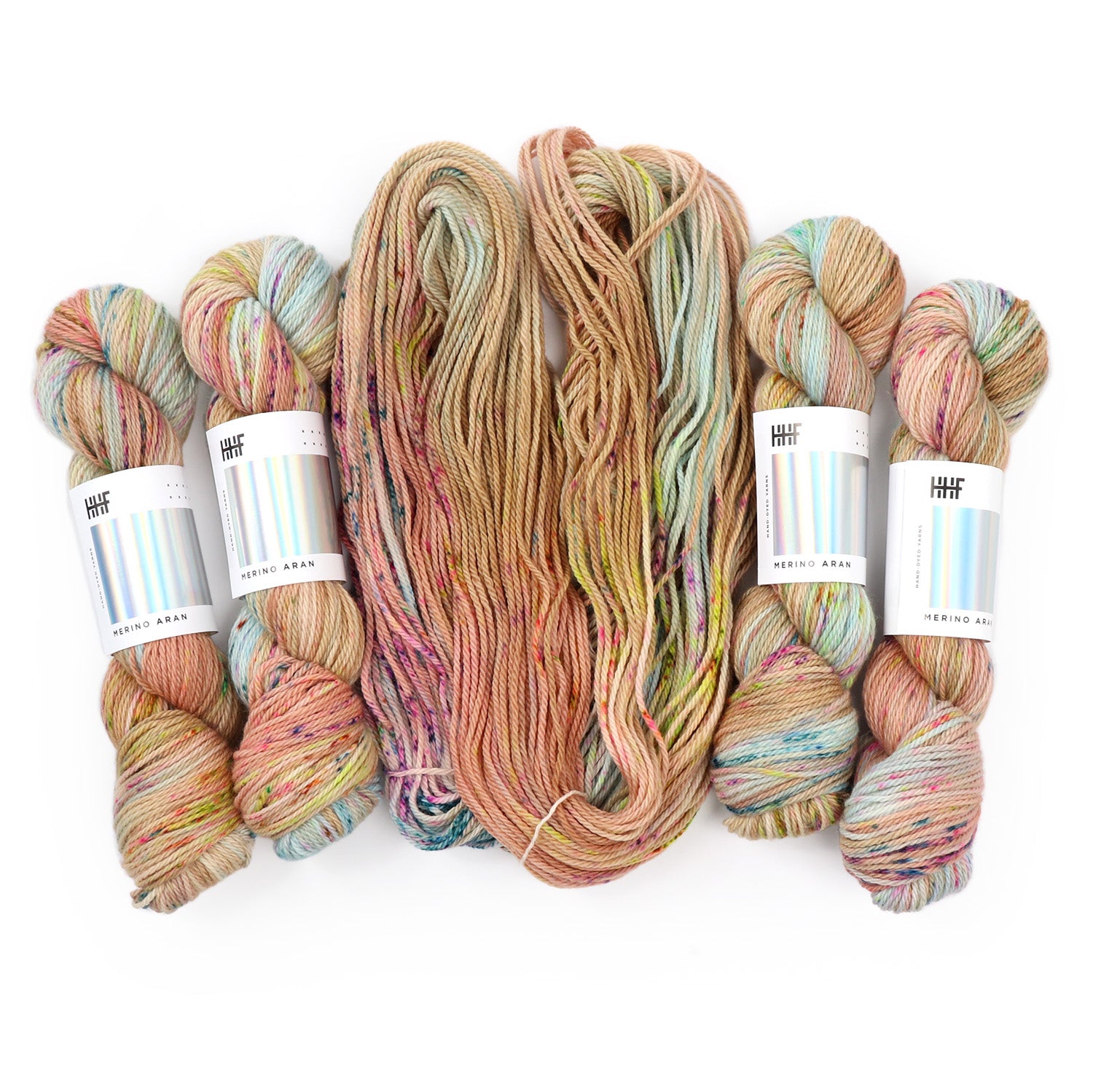 hedgehog-fibres-custom-dye-fil-desert-rose-sur-commande image 6