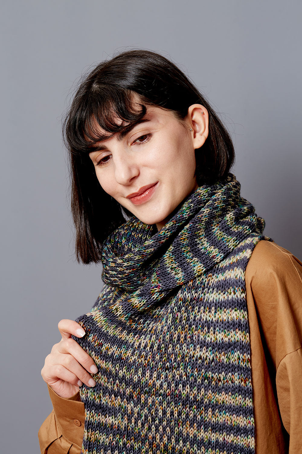 gusto-wool-flicker-scarf-patron-tricot-charpe-brioche image 7