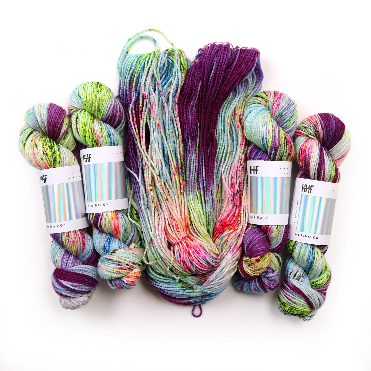 hedgehog-fibres-custom-dye-celestial-laine-sur-commande image 8