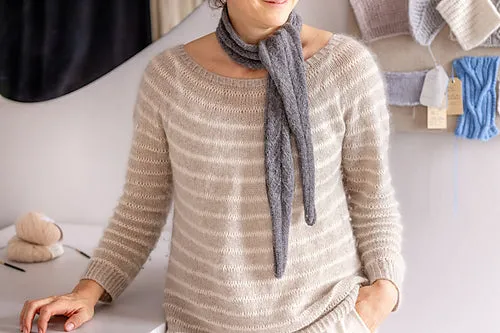 ito-dina-sweater-patron-pull-ray-top-down-cachemire image 1