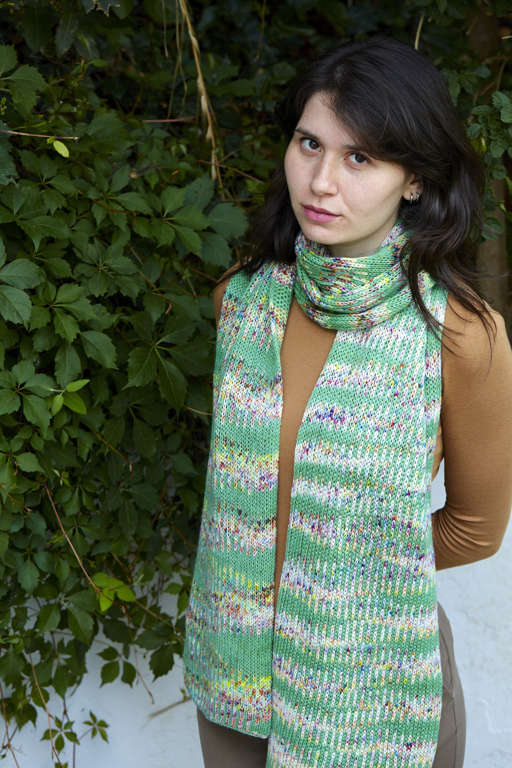 gusto-wool-flicker-scarf-patron-tricot-charpe-brioche image 4