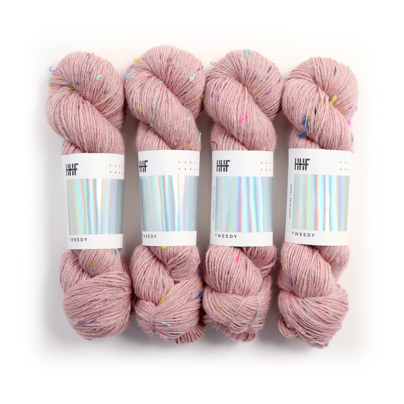 hedgehog-fibres-tweedy-bliss-laine-dk-100g-rose-recycl-e image 3
