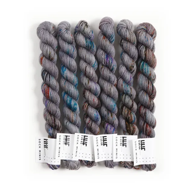 hedgehog-fibres-sock-minis-fil-chaussettes-salty-tales-20g image 1