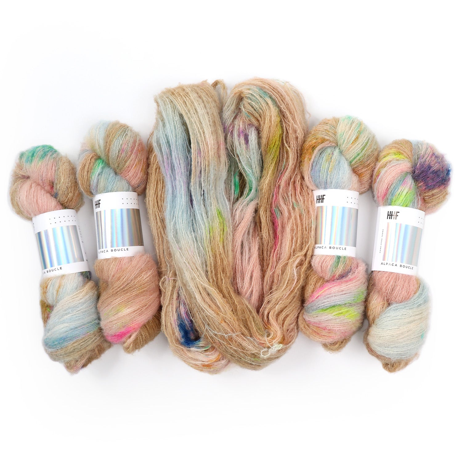 hedgehog-fibres-custom-dye-fil-desert-rose-sur-commande image 3