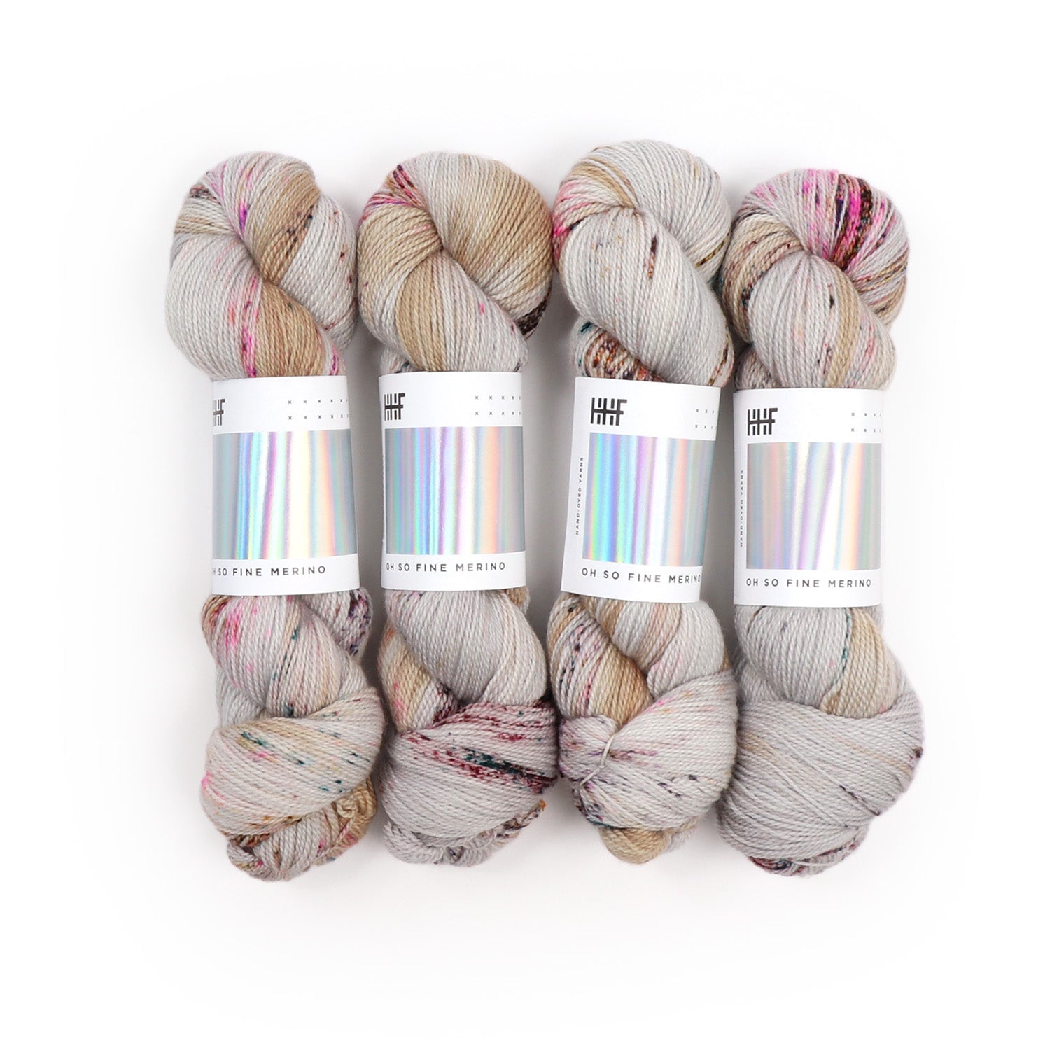 hedgehog-fibres-oh-so-fine-merino-hopscotch-laine-dentelle-100g image 2