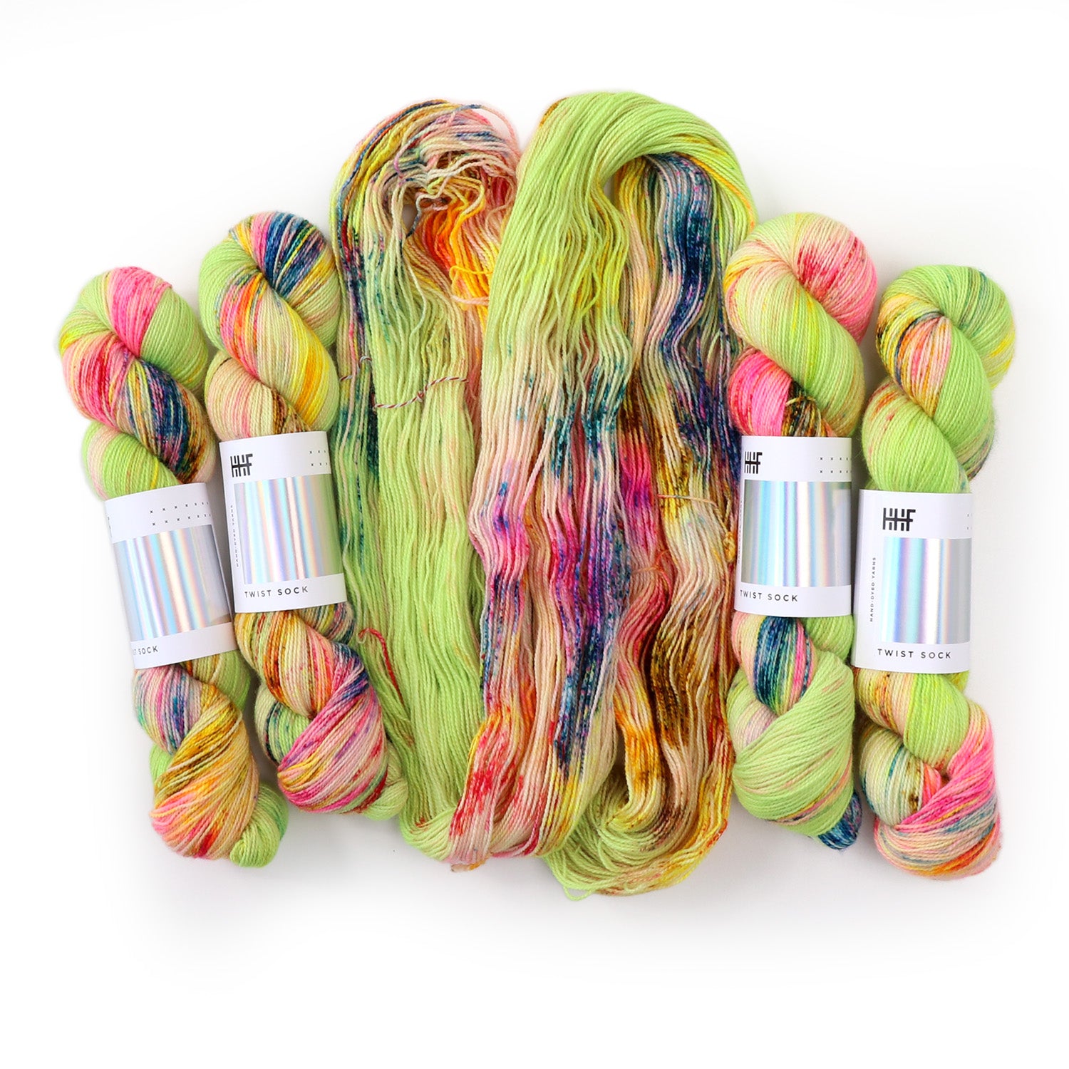 hedgehog-fibres-twist-sock-spritz-laine-chaussettes-100g image 1