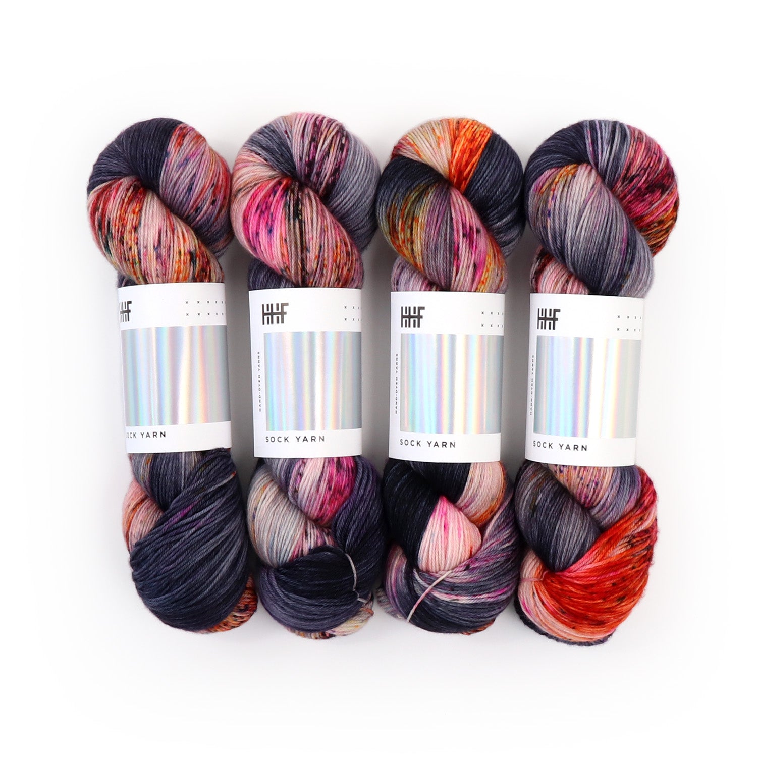 hedgehog-fibres-sock-yarn-nightfall-laine-chaussettes-100g image 2