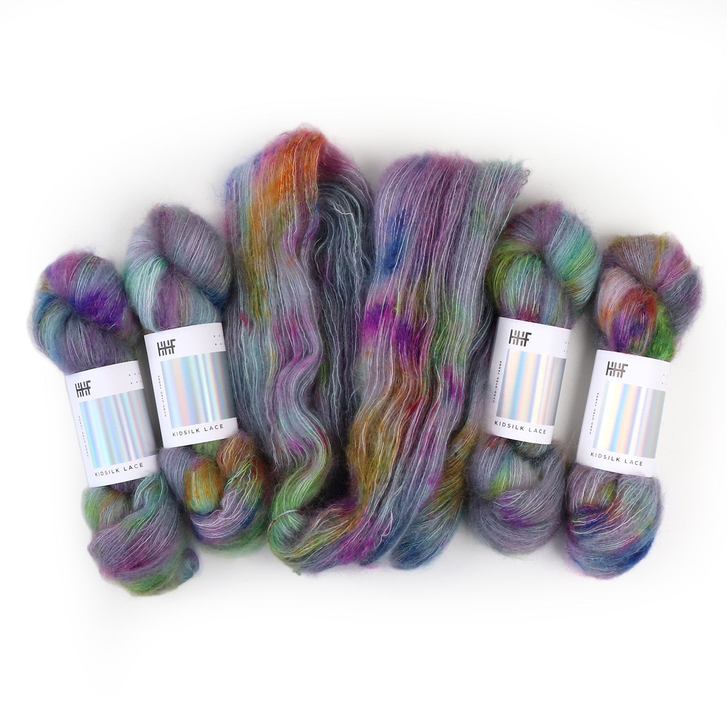 hedgehog-fibres-kidsilk-lace-potluck-3709-fil-dentelle-50g image 1