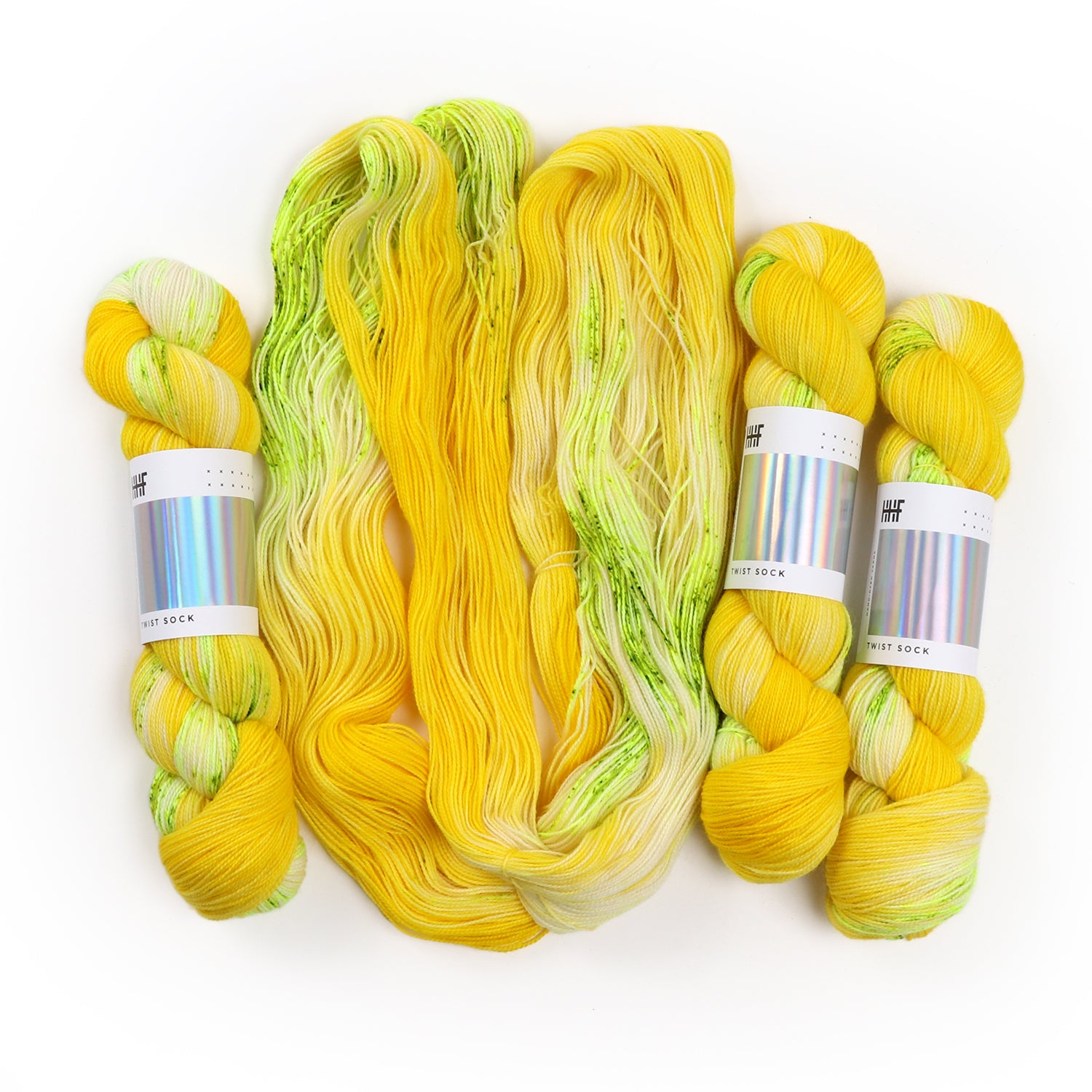 hedgehog-fibres-custom-dye-order-banana-legs-laine-teinte-main image 3