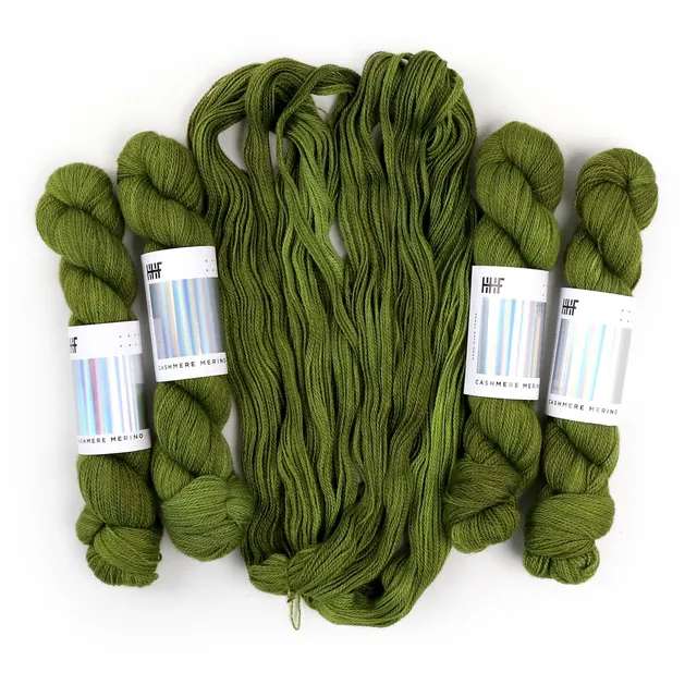 hedgehog-fibres-cashmere-merino-swamp-song-fil-cachemire-50g image 1