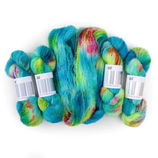 hedgehog-fibres-alpaca-boucle-bubble-fil-dentelle-100g-alpaga image 1