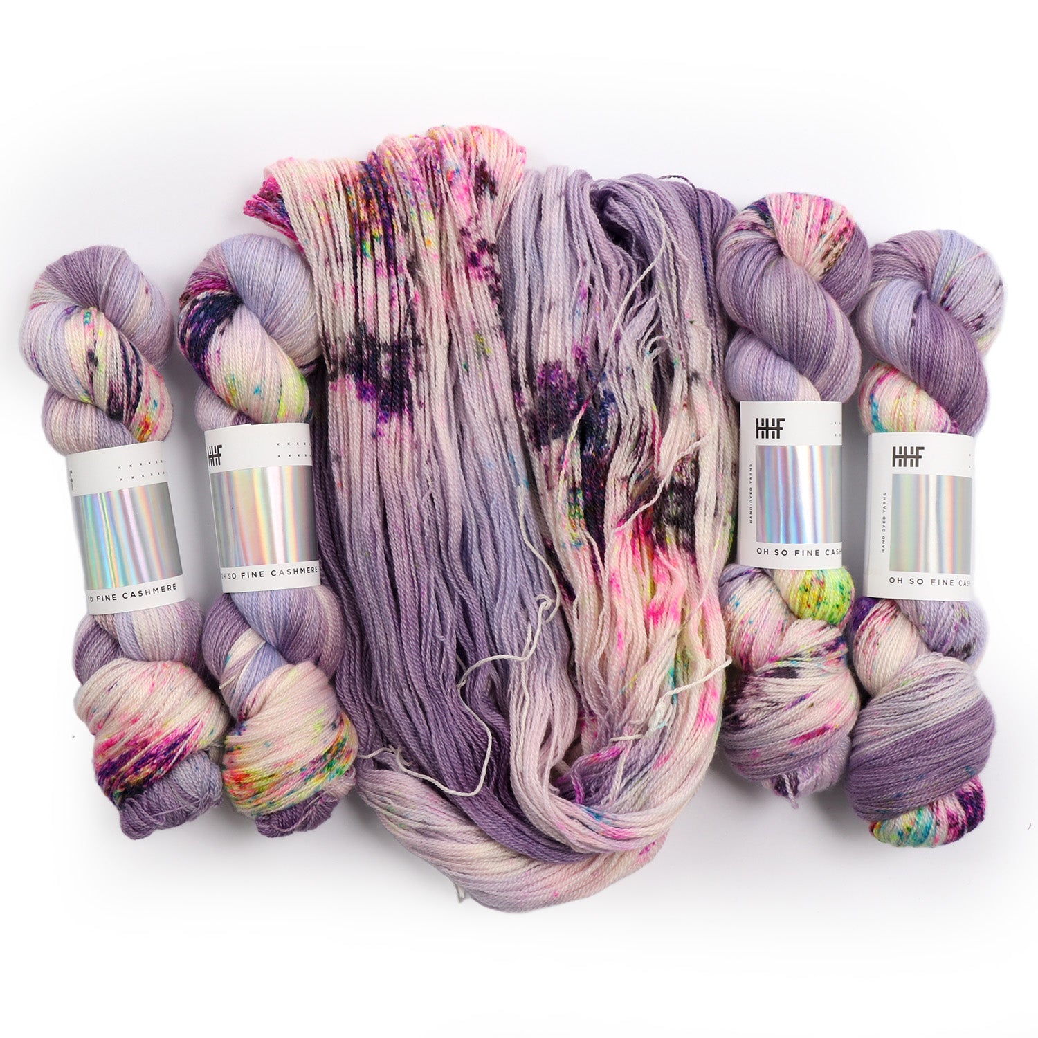 hedgehog-fibres-custom-rain-on-violets-laine-violet-teint-main image 6
