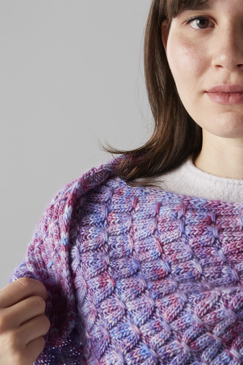 gusto-wool-ogee-shawl-patron-tricot-ch-le-triangle image 6