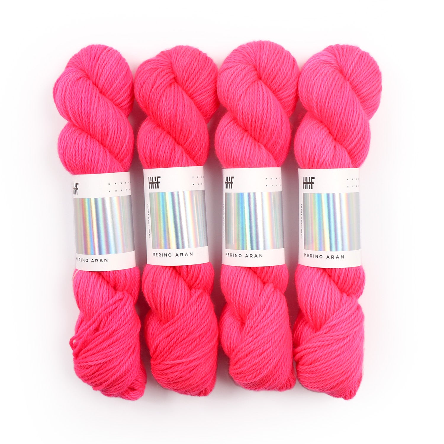 hedgehog-fibres-merino-aran-flamingo-laine-pull-100g image 2