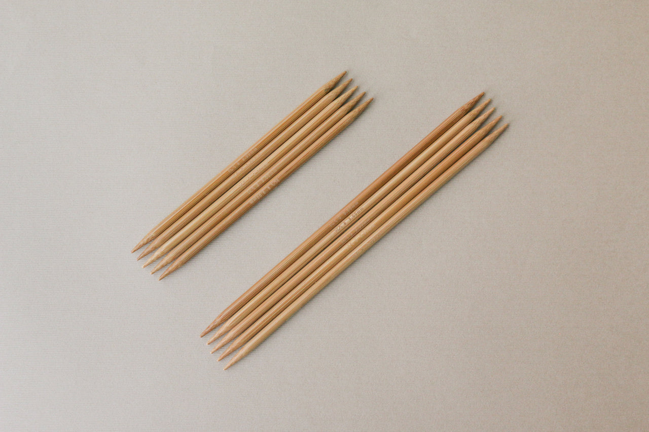 ito-double-pointes-35-cm-aiguilles-tricoter-7-0-mm-bambou image 1