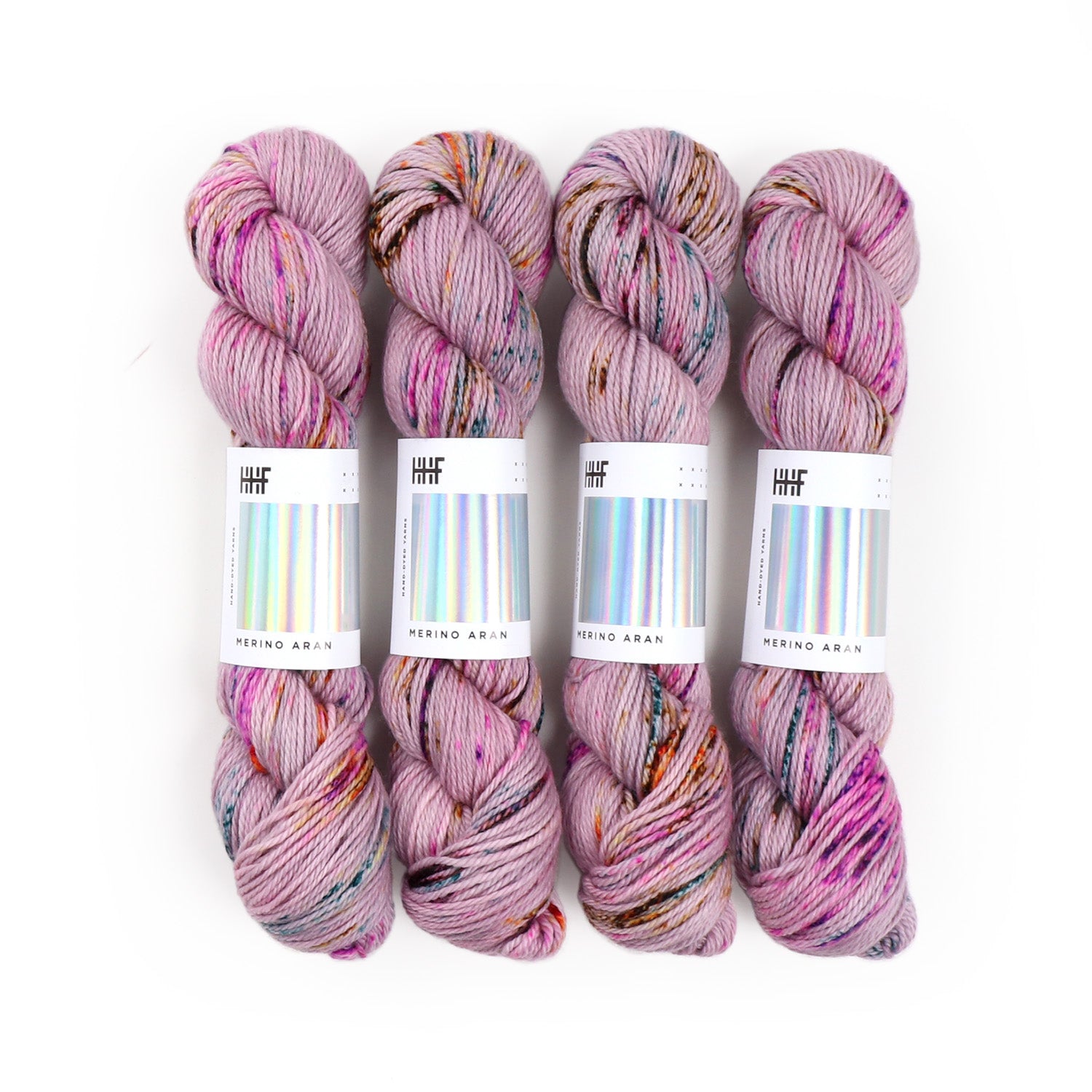 hedgehog-fibres-iris-fil-merino-aran-100g-lavable image 2