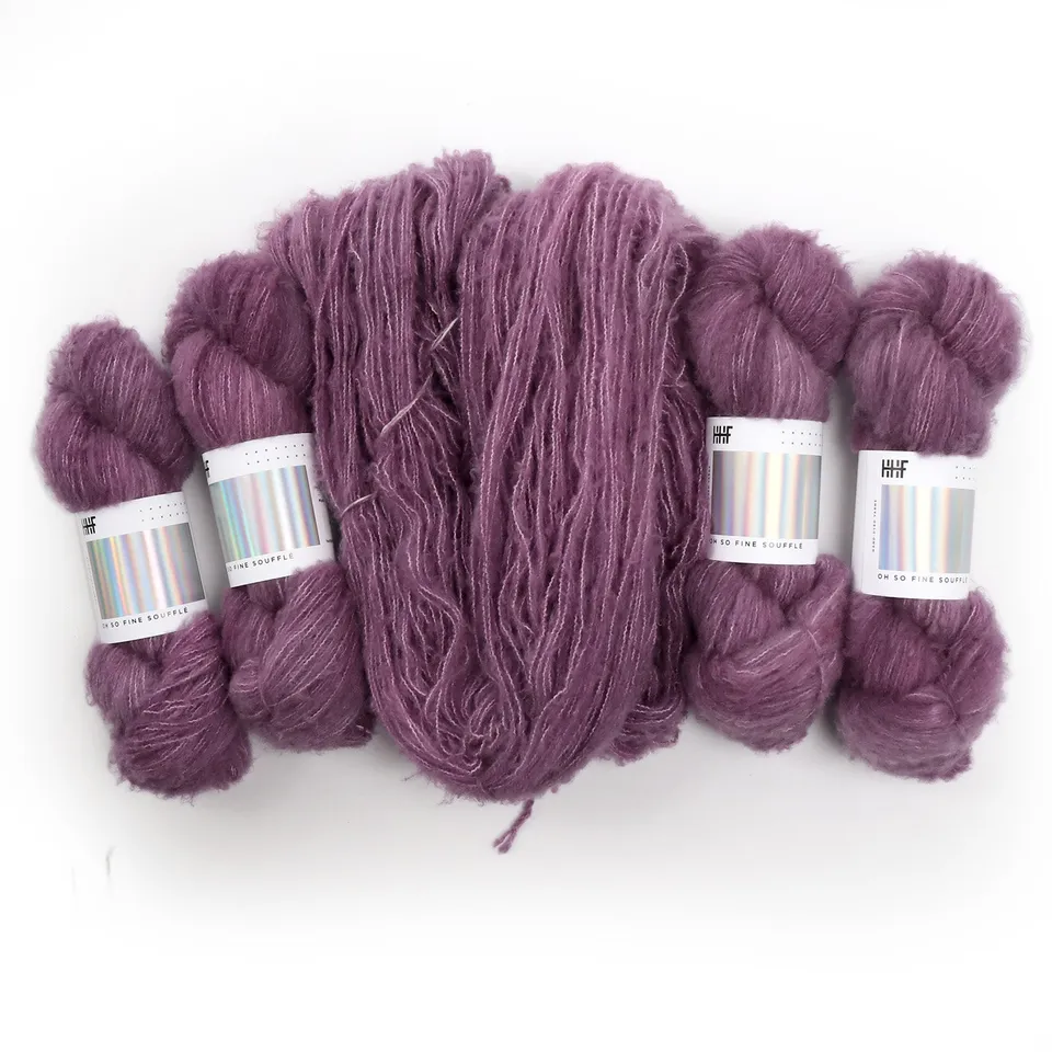 hedgehog-fibres-oh-so-fine-souffl-fil-purr-100g-fluffy image 1