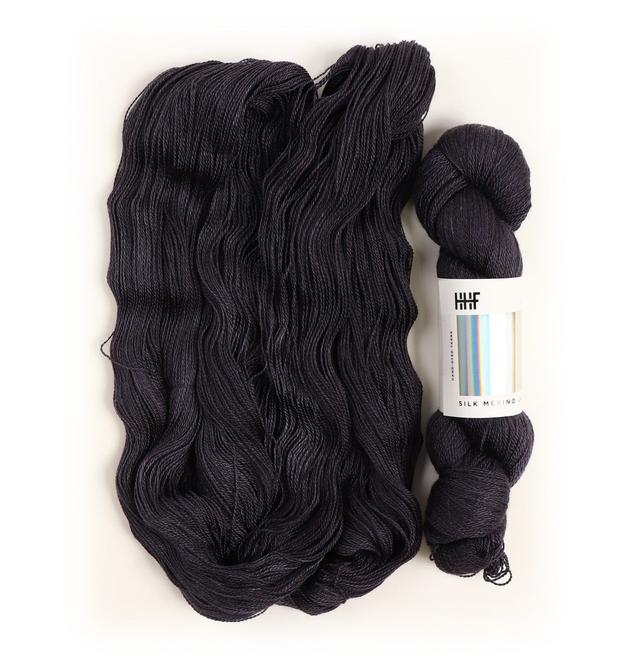 hedgehog-fibres-custom-dye-order-graphite-fil-sur-commande image 7