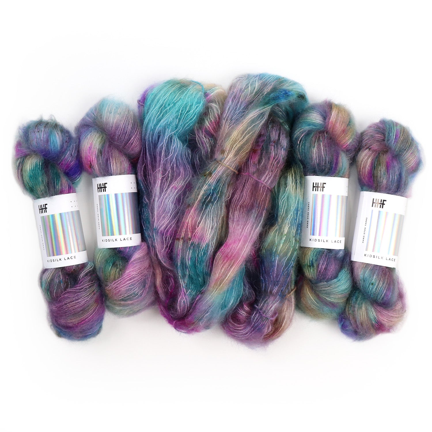hedgehog-fibres-mood-ring-fil-dentelle-mohair-50g image 1
