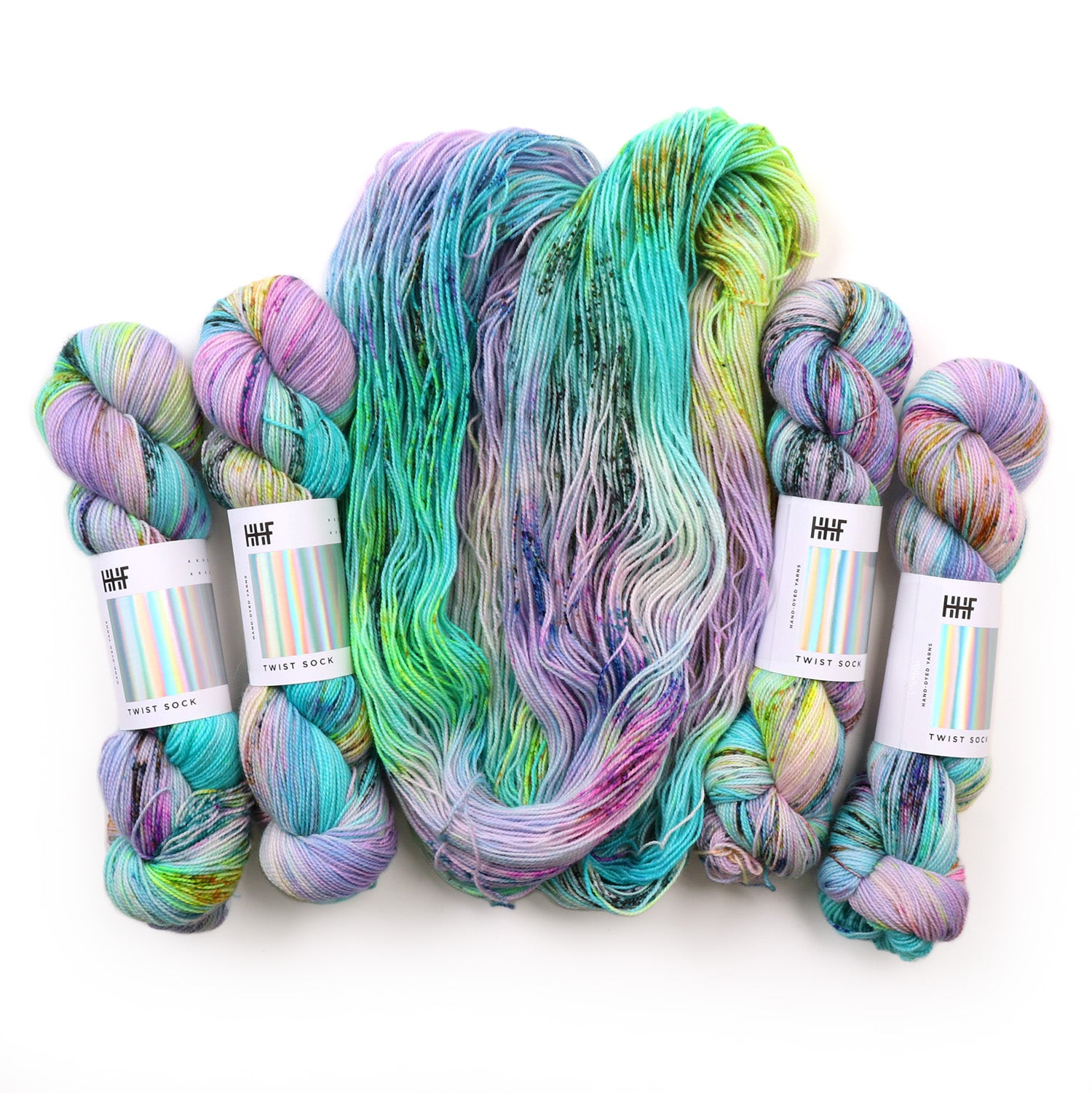 hedgehog-fibres-custom-dye-order-seahorse-laine-cheveau-teinte-main image 2