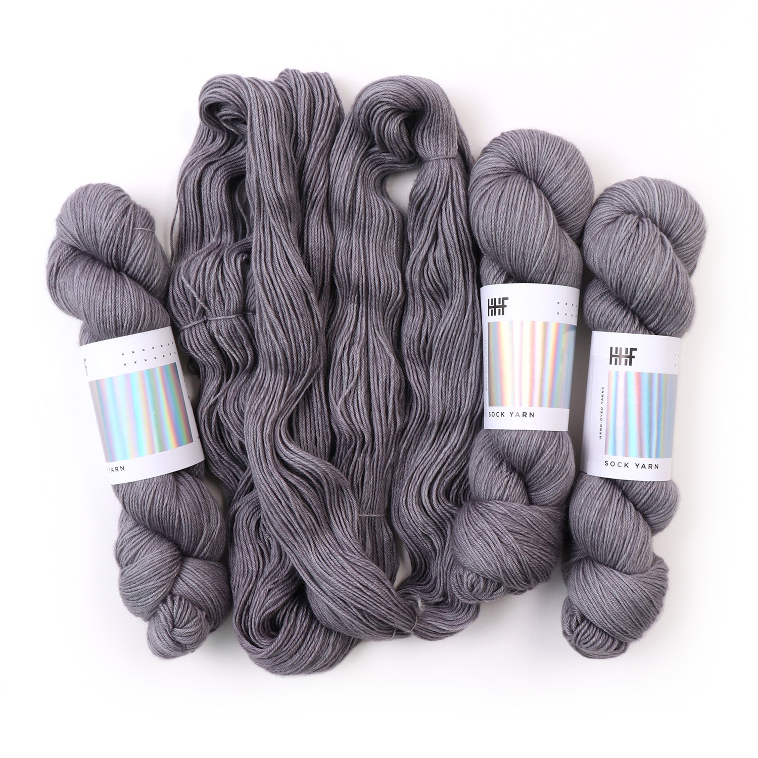 hedgehog-fibres-custom-dye-order-cinder-fil-kidsilk-lace-gris image 1