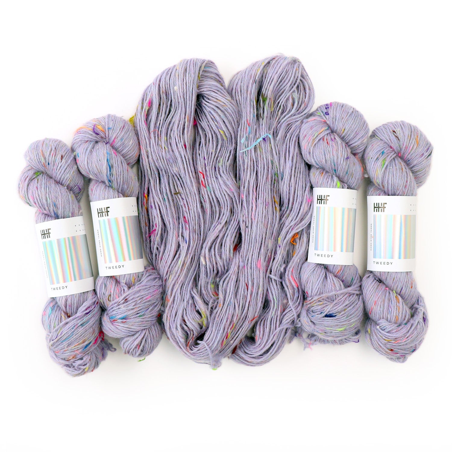 hedgehog-fibres-tweedy-fil-dk-amethyst-100g-recycl image 3