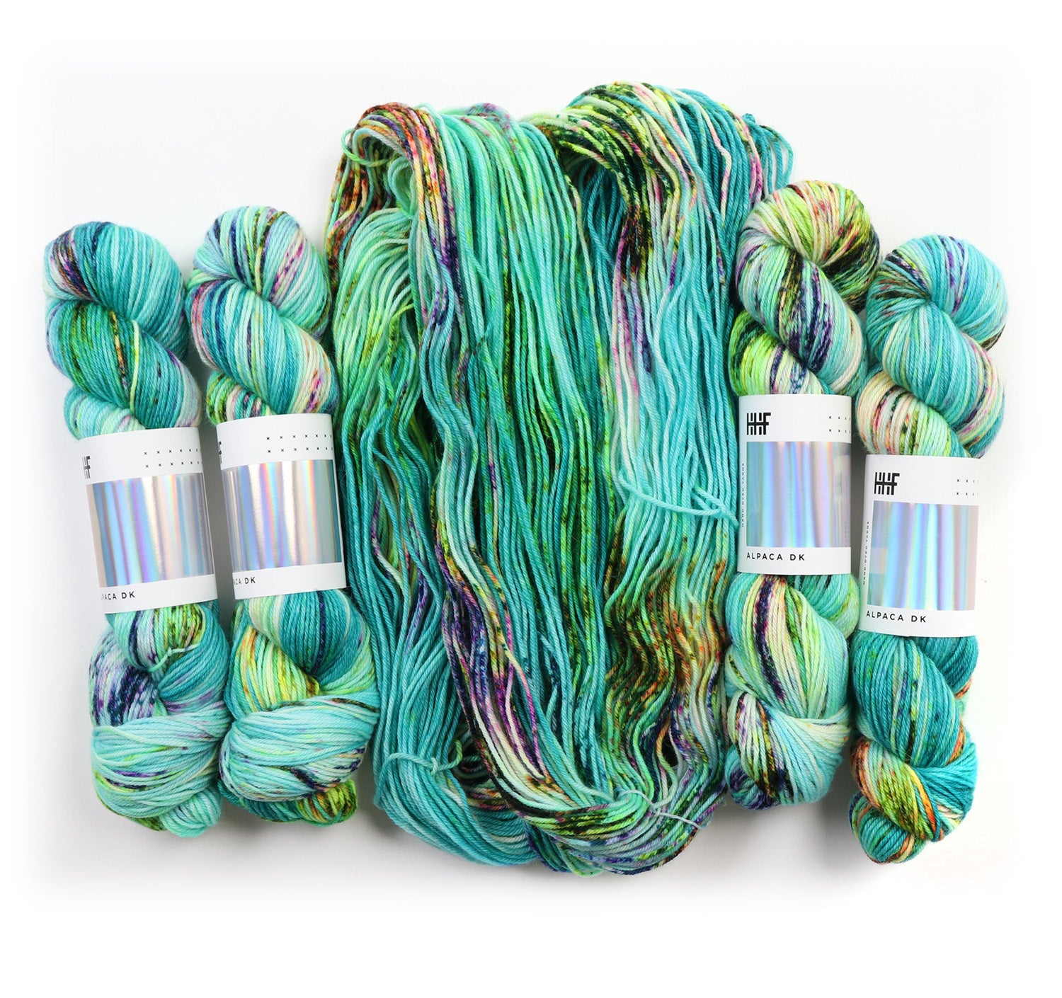 hedgehog-fibres-custom-dye-blue-lobster-fil-sur-commande image 3